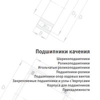 Подшипники качения INA, FAG. Часть 1