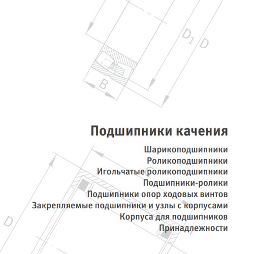 Подшипники качения INA, FAG. Часть 1