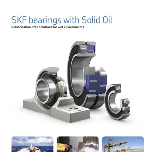 Подшипники с антифрикционным заполнителем Solid Oil SKF